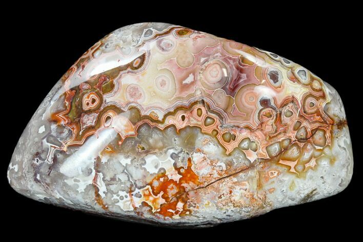 Polished Crazy Lace Agate - Mexico #114384